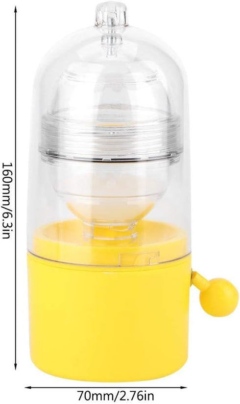 Egg Scrambler Shaker - Hand Powered Golden Egg Maker for Cooking Utensil Kitchen Gadgets