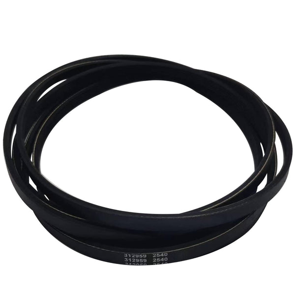 Dryer Drum Belt 312959, Replaces PS11757542 Y312959 6-3129590 3-12959, 3-14774, 314774