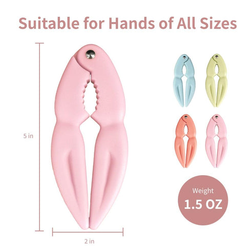 4Pcs Crab Crackers and Tools Multicolored Crab Leg Crackers Tool Efficient Lobster Crackers Portable Seafood Crackers