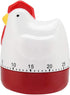 Alinory Chicken Timer, Lovely Chicken Timer Mechanical Kitchen Cooking Alarm Clock for Home Decor Timing Reminder