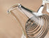 123Arts Mini Tea Pot, Clear Glass Teapot, Small Teapot for One Person Use, 7oz
