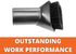 Fein Rotating Dusting Brush - Efficient Cleaning Attachment for Turbo Wet/Dry Dust Extractors, Natural Bristles, 2-3/4"