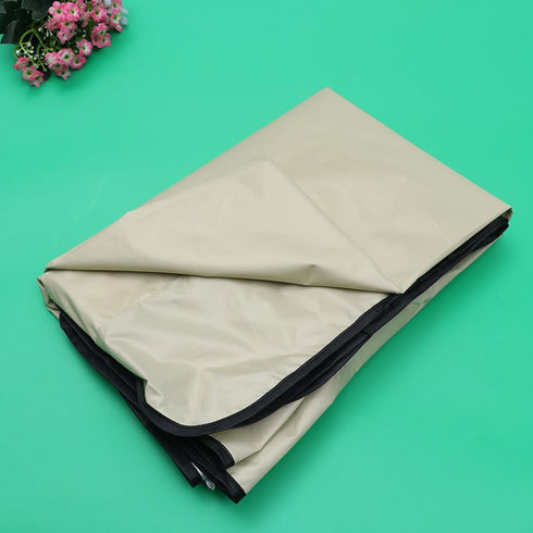Yardwe Patio Swing Cover, Outdoor Replacement Canopy Cover, Garden Chair Shade Protector (55.9"x47.2")