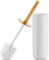 SUBEKYU Toilet Brush, Toilet Bowl Brush and Holder Set, Bathroom Toilet Bowl