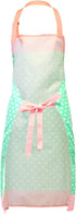Apron | Heat Resistant Cotton Kitchen, Decorative Kitchen Apron in Dotted Blue Design.