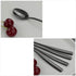 Black Stainless Steel Iced Tea Spoon, Long Handle Stirring Spoon, Set of 8