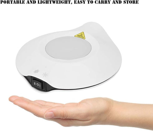 USB Coaster, Cup Pad, Insulated Charging Mat, Dual Use USB Cooler Warmer for Coffee, Tea, Beverage Cans