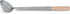 Craft Wok Small Wok Ladle, Stainless Steel Traditional Kitchen Utensil with Ergonomic Wooden Handle