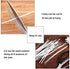 WILLBOND 200 Pcs White Christmas Garden Plastic Twist Tie - 4.72'' for Wreaths and Garland