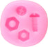 Hand Tools Silicone Mold, Construction Tools Fondant Molds for Cake Decorating, Screw Nut Candy Molds for Cupcake