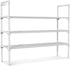 3 Closet, 5 LANTEFUL Tier Shoe Rack for Shoe Organizer with Hooks, Long Shoe Shelf Storage for Shoe and Boot Stackable