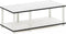 Furinno JUST TV Stand, 2-Tier No Tools Mid Entertainment Center with Open