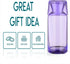 Set, 23.6 Oz Bedside Water Carafe and Glass - Water Decanter Bedside with Glass - Nightstand Water Carafe and Glass