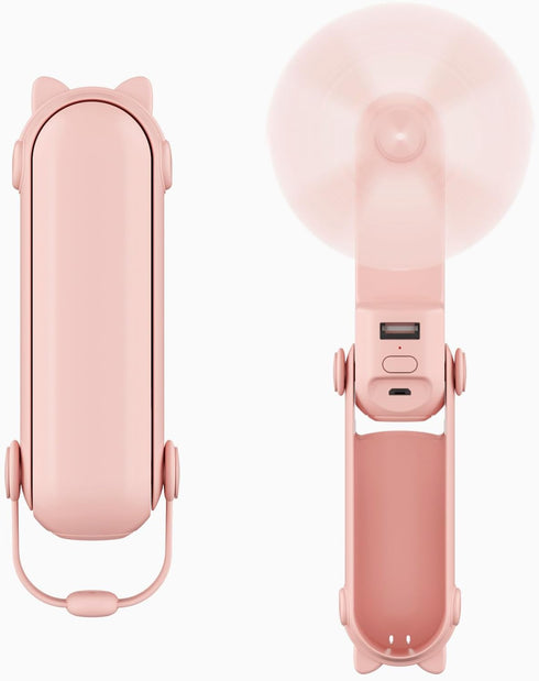 LifePlus Air Cooler - 3 IN 1 Handheld Fan, Personal Fan, Small Pocket Fan, Portable Desk Fan, Speed Adjustable