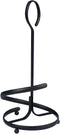 Spectrum Ashley Black Paper Towel Holder with Easy Tear Arm for Kitchen