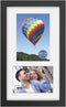 RPJC 8x14 Solid Wood 2 Opening Picture Frames with High Definition Glass, Display 4x6 and 5x7 with Mat or 8x14 Without