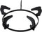Cast Iron Gas Stove Wok Rack, 7.28 Inch Wok Support Ring Brackets, Black Holder for Milk Pot