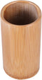 Yardwe Bamboo Utensil Holder, 1 PC Wooden Storage Organizer for Cooking Utensils, 15CM Kitchen Tool Holder