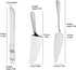 Cake Knife and Server Set - Wedding Stainless Steel Cake Cutting Set, Includes Cake Cutter for Events