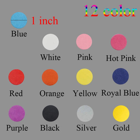 Blue Confetti 1 inch Tissue Paper Circles for Balloons or Table Party Decoration, 5000 pcs