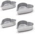 Thymart Mini Tart Pan Set, 4-Inch 4Pcs Non-Stick Round Quiche Bakeware for Oven and Instant Pot Baking
