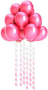 Baby Shower Decorations for Girl - Pink Party Hanging Raindrop Garland, Wedding Supplies, Birthday Banners Decor Set
