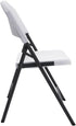 Contoured Folding Chair by Lifetime Products, White
