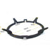 Wok Ring Non-Slip Black Cast Iron Stove Trivets for Kitchen Wok Support, Pan Holder for Gas Hob
