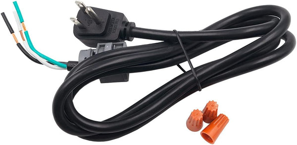Supplying Demand 69012 WX09X70910 Dishwasher 64 Inch 3 Wire Angled Electrical Power Cord Replacement Kit