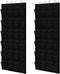 GORILLA GRIP Over the Door Shoe Organizer, 2 Pack, 24 Breathable Mesh