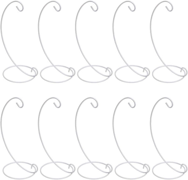 OwnMy 10 Packs of Iron Ornament Display Stand Holder for Hanging Globe, Air Plant, Terrarium, Witch Ball