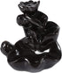 AUNMAS Ceramic Glaze Incense Holder - Backflow Step Up Incense Stand for Home Office Decor