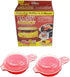 Microwave Egg Muffin Breakfast Sandwich Cooker, Make Eggs in 1 Minute