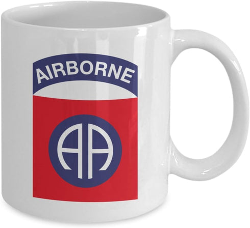 82nd Airborne Coffee Mug - Army Coffee Mug, Both Sides