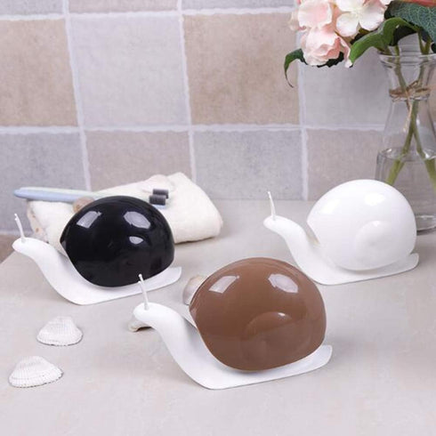 Cute Snail Soap Dispenser - Kitchen Bathroom (120ML) (Brown)
