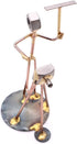 Photographer Collectible Handmade Metal Art Figurine, Desk Accessories, Trophy, Office Décor, Boss Gift