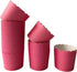 NB Paper Baking Cups 90-Pack, 6 oz Greaseproof Cupcake Muffin Cases, Disposable Wrappers for Parties, Pure Colors