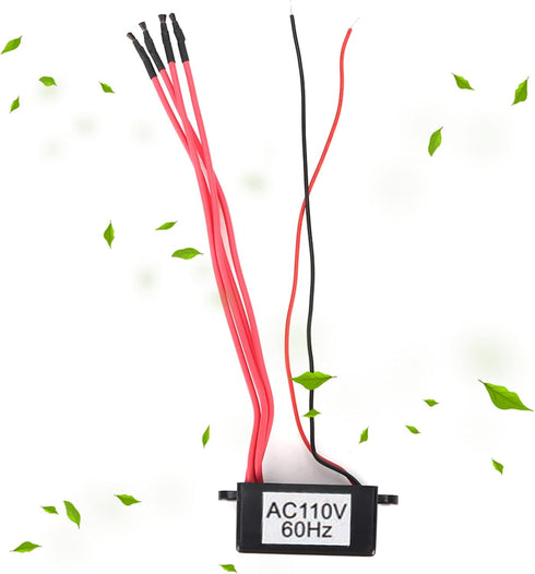 Anion Generator Module, Mini Air Purifier, Home Negative Ion Generator, 4 Negative Line (AC110V)