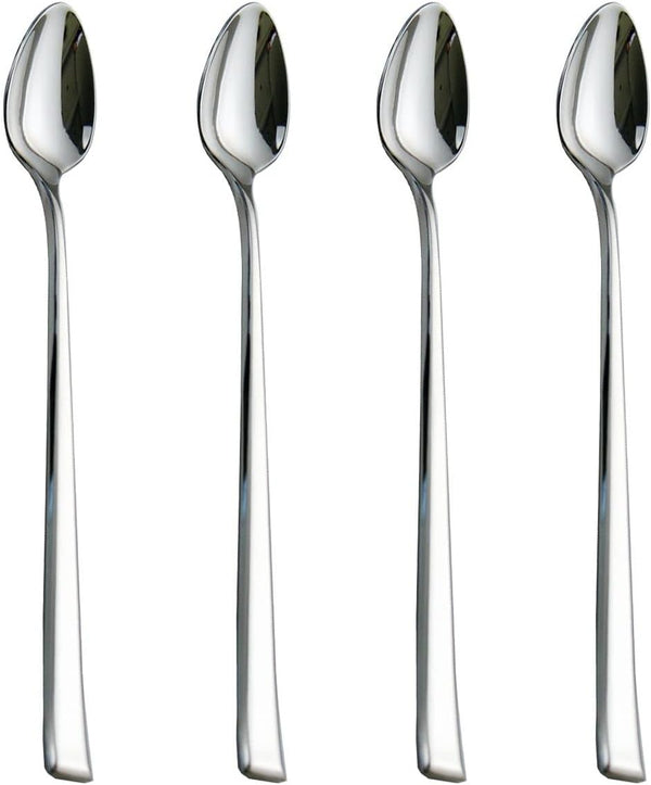 Iced Tea Spoons, Mixing Spoons - 18/10 Stainless Steel Stirring Spoons, 7.9 Inches, Set of 4