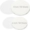 100 Sheets Disposable Round Parchment Paper, 8 Inch/6 Inch Precut Non-Stick Baking Sheets for Cake, Pizza, Cookies