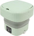 Portable Washing Machine, 6L Foldable Washer and Spin Dryer for Underwear Socks Towels, Mini Bucket Washer