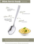 Roesle Vegetable Spoon, Stainless Steel
