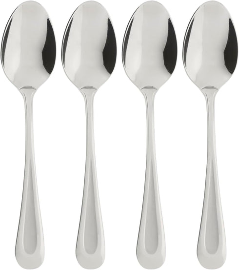 Oneida Satin Sand Dune Everyday Flatware Teaspoons, Set of 4