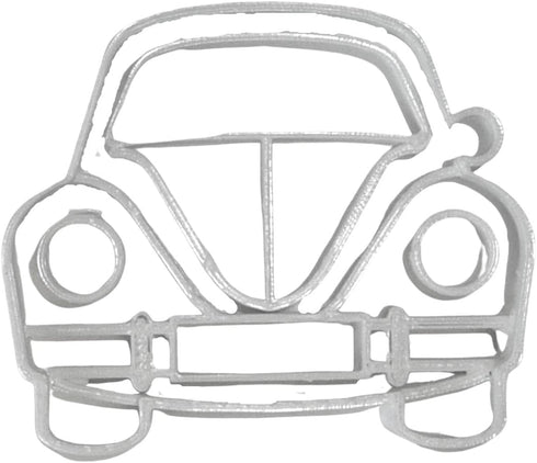 BEETLE BUG CAR FRONT VIEW HIPPIES LOVEBUG COOKIE CUTTER MADE IN USA