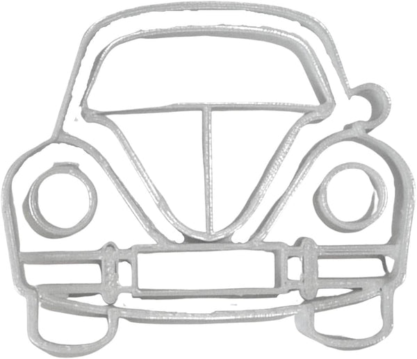 BEETLE BUG CAR FRONT VIEW HIPPIES LOVEBUG COOKIE CUTTER MADE IN USA