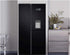 Self-Adhesive Vinyl Film Black Brushed Metal Contact Paper for Kitchen Cabinets, Appliances, 15.7x117 Inches