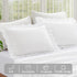 Set 2, 20" 30", KKJIAF Ruffle Pillow Cases Queen Size of Ruffled Pillow Covers with Envelope Closure, Wrinkle Resistant