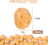 40PCS 3.5cm HUIANER Mini Artificial Potatoes, Fake Potatoes Simulation Mini Vegetable for Home Kitchen Photography