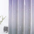 KGORGE Bath Shower Curtain, Waterproof Farmhouse Shower Curtains, 72 Wide x 72 Long, Purple and Grey