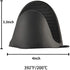 Mini Oven Mitts - Cooking Pinch Grips, Silicone Potholder for Kitchen Cooking 2pcs (Black)